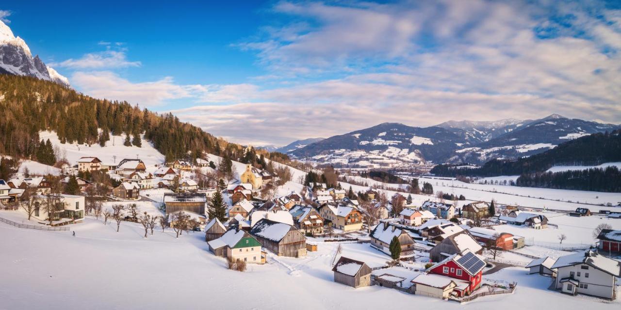 Ferienhaus Schwoellerbauer Sankt Martin am Grimming Buitenkant foto