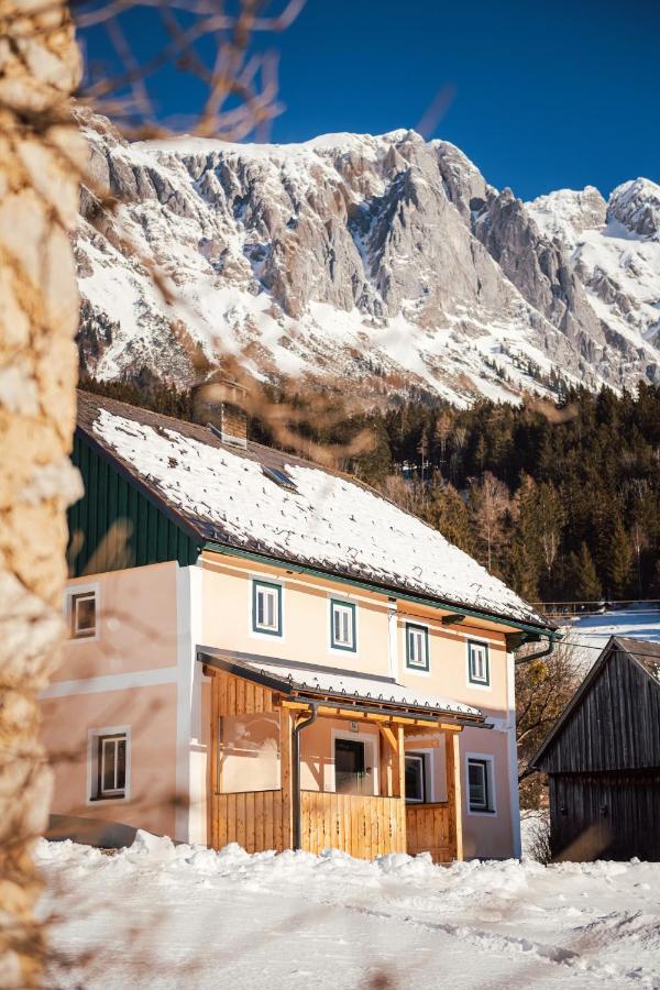 Ferienhaus Schwoellerbauer Sankt Martin am Grimming Buitenkant foto